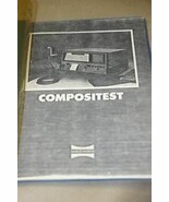 Sure-tronics Compositest ST-100 Operating Users Guide Technical Manual - $25.43