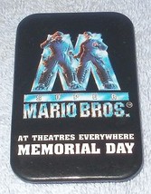 Movie Promotion Pinback Pin Button Super Mario Brothers 1993 Nintendo - £5.50 GBP