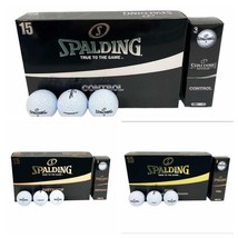 Spalding 15 Pelota Golf Paquete Control, Feel O Distancia - £18.81 GBP