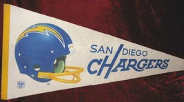 San Diego Chargers NFL Football Banner Pennant Flag - £27.97 GBP