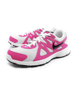 GIRL&#39;S KIDS YOUTH NIKE REVOLUTION 2 (GS) RUNNING SHOES SNEAKERS PINK NEW... - £32.04 GBP