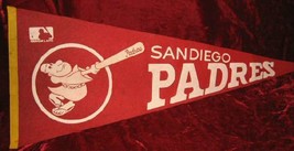 1969 San Diego Padres MLB Baseball Banner Pennant Flag - £27.42 GBP