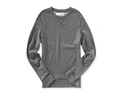 Men's Guys Aeropostale DIV-1 Crew L/S Fleece Pullover Sweatshirt Gray New $60 - $39.99