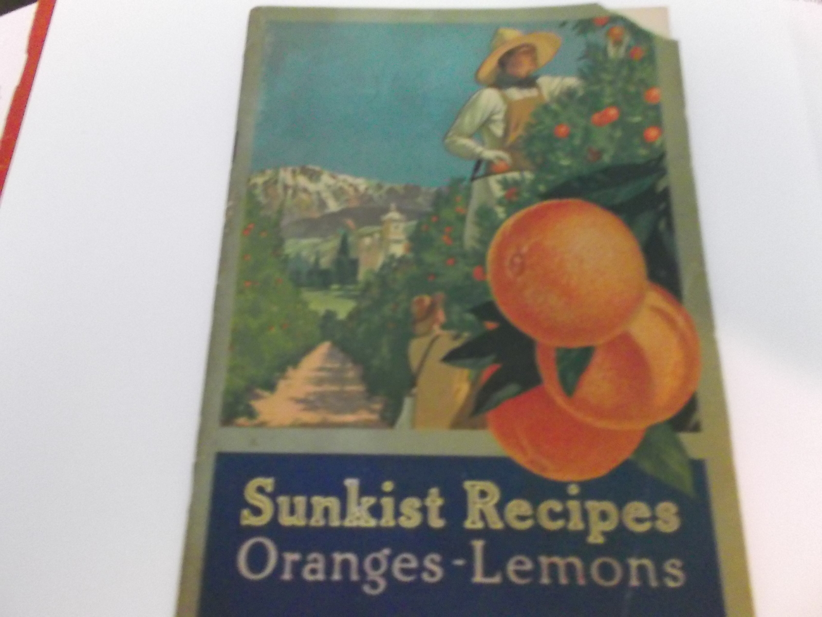 Sunkist 1916 Recipe book Oranges-Lemons - $10.00
