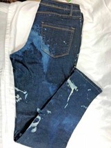 Agile Lexi Jeans Womens Sz 10 Beach Splattered Look Jeans Style XP522881SK - $24.75