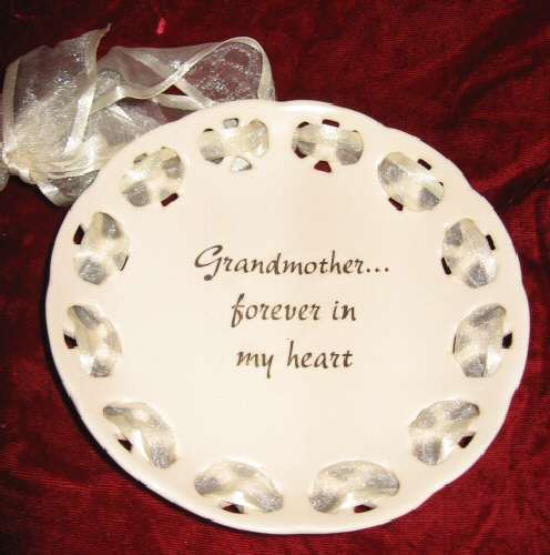 RUSS Grandmother Forever in my Heart Decorative Plate - $22.50