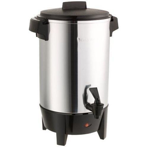 NEW West Bend 12-30 Automatic 30-cup Coffeemaker Dripless 1 min Brew - $50.48