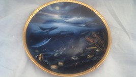 Plate - Islands - Great Mammals - Fish, Whales, Sea, Ocean, Hamilton Collection  - $22.50