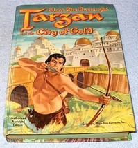 Vintage Whitman HC Book Tarzan City of Gold 1954 - £6.35 GBP