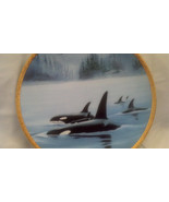 Orcas - Mammals, Fish, Whales, Sea, Collector Plates, Hamilton Collection - £17.57 GBP