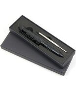Haute Qualité Noir Métal Tactique Stylo à Bille Cadeau Avec Fenêtre Disj... - $452.54 MXN
