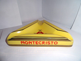 Montecristo Ceramic Cigar Ashtray  &amp; Montecristo Wooden Cigar Matches - £101.60 GBP