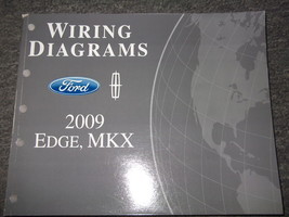2009 Ford Orlo Elettrico Lincoln MKX Cablaggio Diagrams Negozio Manuale Ewd Evtm - £38.61 GBP