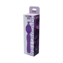 Wet Dreams Clitoral Kiss Flower Petal Silicone Vibrator Purple - $34.95
