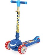 Jetson Character Kids Kick Scooter, Led Lights On Stem &amp;, Fold Mechanism - $63.94