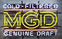 New Miller Cold filtered MGD Genuine Draft Beer Neon Sign 24&quot;x20&quot; Poster Light - £205.01 GBP