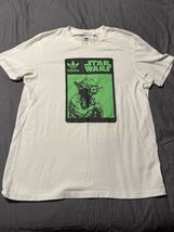 adidas Star Wars Yoda T-Shirt Men’s XL White Graphic Tee Originals - $12.26 CAD