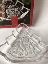 Gorham Santa Tree Treat Dish Holiday Traditions North Pole Express 8.5&quot; - $465.99 MXN