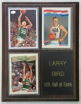 Larry Bird Boston Celtics 7&quot;x 9&quot; 3-Card Plaque - £15.69 GBP