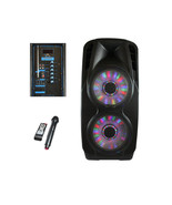 beFree Sound 2x&#39;s 12 Inch Woofer Portable Bluetooth Powered PA Speaker - £133.50 GBP