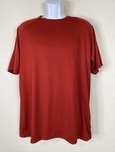 Trojans Men Size XL Red Solid USC T Shirt Short Sleeve Polyester - £6.30 GBP