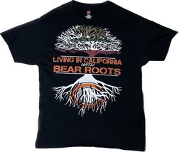 California  Republic Living With Bear Roots T Shirt Large Black - £17.23 GBP