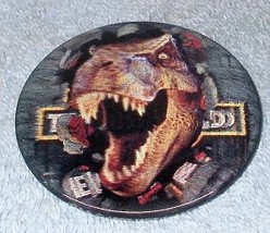 Movie Promotion Pinback Pin Button The Lost World Jurassic Park 1997 - £4.66 GBP