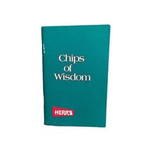 Chips Of Wisdom Book Jim Herr&#39;s Potato Chips 1971 Booklet Living Proverbs - $6.99