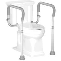 Minimalist Toilet Safety Frame for Disabled - 350LB Capacity in Elegant ... - $101.92