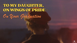 Ecard for Graduation Day - To My Daughter, On Wings of Pride On Your Gra... - $37.82 MXN