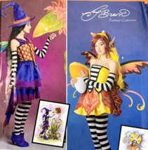 Simplicity S0245 Fantasy Fairy Dress Costume Pattern Sprite Elf 6 8 10 12 14 - £13.37 GBP