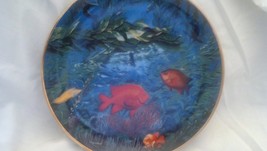 Plate Forest Beneath The Sea - Coral Paradise, Fish, Ocean,Hamilton Collection - $22.50