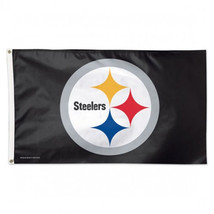 Pittsburgh Steelers Flag 3x5 Deluxe Style - Special Order - $1,498.63 MXN