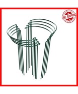 Versatile Half Round Plant Stakes - 8 Pack for Creating Beautiful Garden... - $46.26 CAD