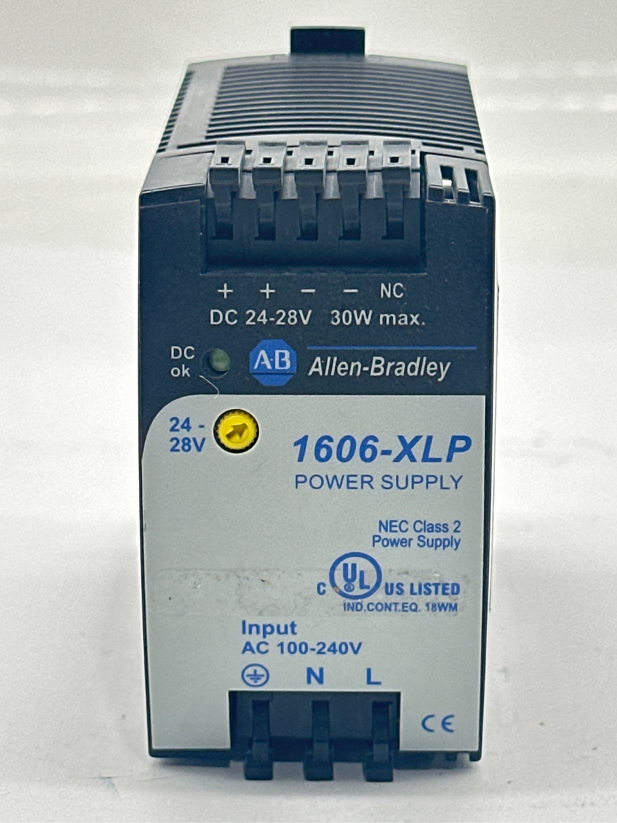 Allen-Bradley 1606-XLP30E SER.A Power Supply, Output 30W  - $28.60