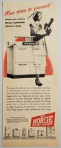 1947 Print Ad Norge Automatic Electric Ranges Borg-Warner Detroit,Michigan - £8.71 GBP