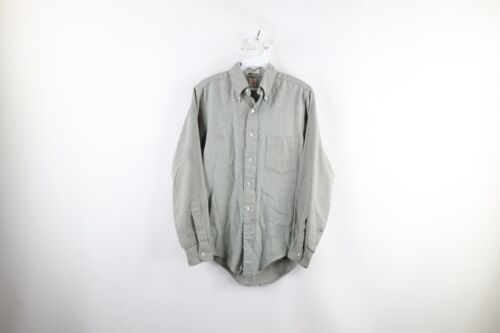 Vtg 50s Streetwear Mens Small Distressed Donegal Wool Herringbone Button... - £44.52 GBP