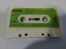 Arte Flamenco Diapason Paper Labels 1980 - Cinta Tape Cassette Sin La Sc... - $11.00