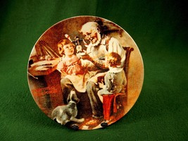 Rockwell 1977 Collector Plate &quot;THE TOY MAKER&quot; Certificate Knowles Box PL... - £10.14 GBP