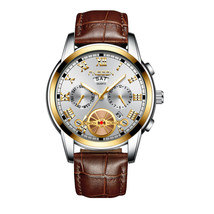 Fenzun Watch Men&#39;s Tourbillon Watch Men&#39;s Quartz Steel Belt Multifunctional Men&#39; - £23.98 GBP