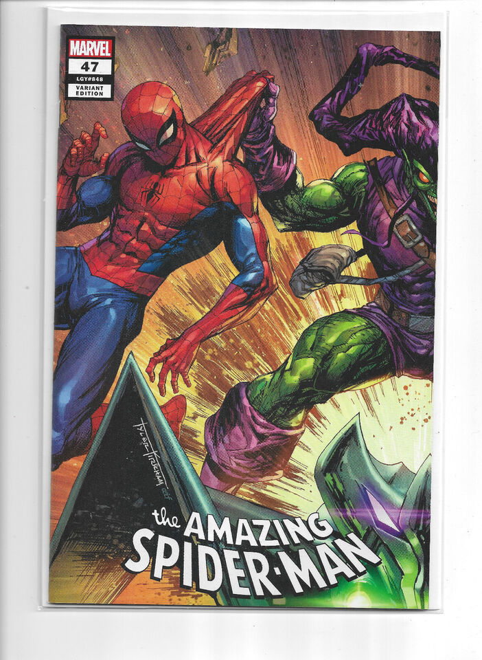 Primary image for THE AMAZING SPIDER-MAN #47 Tyler Kirkham Connecting Covers Variant Marvel Comics