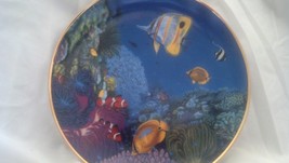 Plate Riches of the Coral Sea - Coral Paradise, Fish, Ocean,Hamilton Collection - $22.50