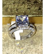 brand new  ring size 8. 925 sterling silver with cubic zirconia. - €50,38 EUR