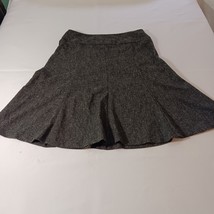 Dressbarn Women&#39;s Gray Side Zipper Pull On Flare Skirt Measured Waist 30&quot; - €8,89 EUR