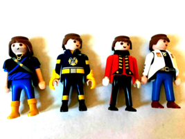 Playmobil Figure Figurines Lot of 4 Variety Collection  SKU 011-71 - $13.85