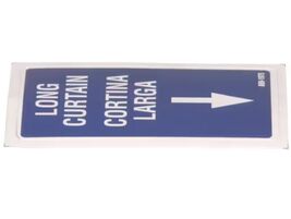 Fits Stero Dishwasher A69-1975 Decal, Cutrain Long for ER-44, ER-54, ER-64 - $77.34