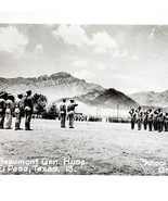 RPPC Military Medical Tech Graduation Beaumont Hospital 1920s Texas PCBG6E - £31.20 GBP