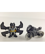 Fisher Price Imaginext DC Super Friends Batman Figure Jet Pack Bat Cycle... - $17.77