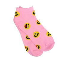 Emoji Ankle Socks (Adult Medium) - Pink - £2.04 GBP