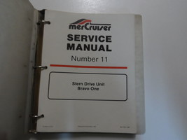 1987 MerCruiser #11 Bravo Stern Drives Service Shop Manual BINDER 90-17431--1087 - £10.37 GBP